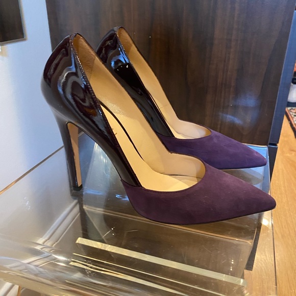 STUNNING M Gemi Eggplant Stilettos! - Picture 2 of 7